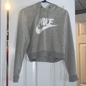 Nike cropped sweatshirt